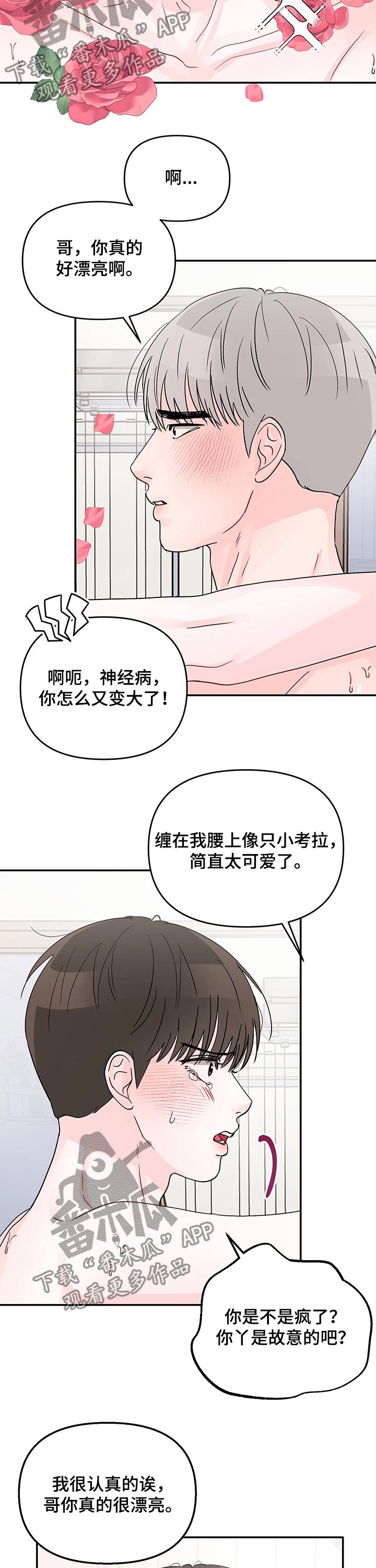 糟糕被学长压住了漫画,第26章：过夜2图