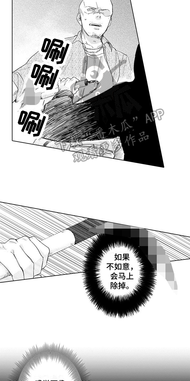 忍者部落充值打折平台漫画,第18章：中弹1图