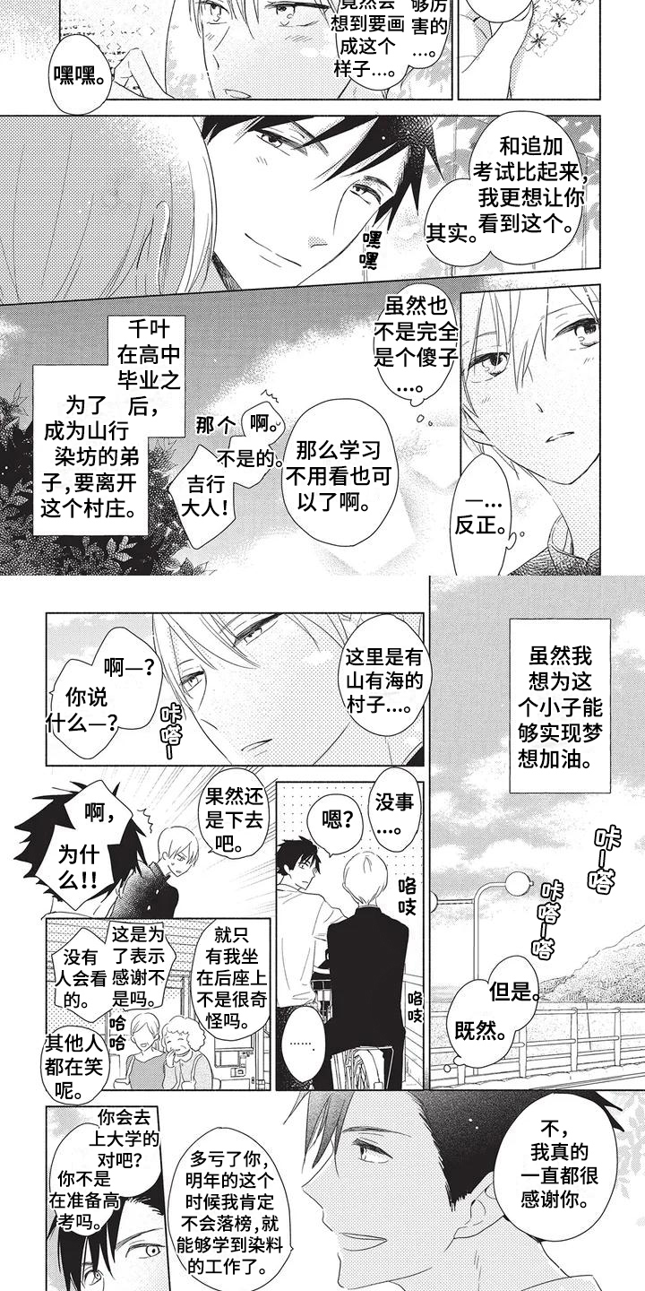 颜色因你而染漫画,第1章：梦想2图