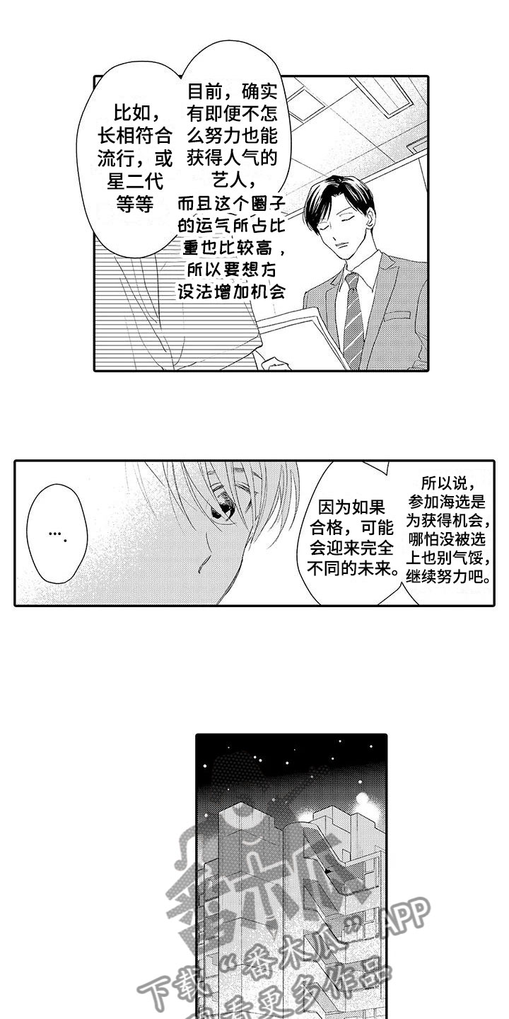 模特的标准是什么漫画,第4章：竞争2图