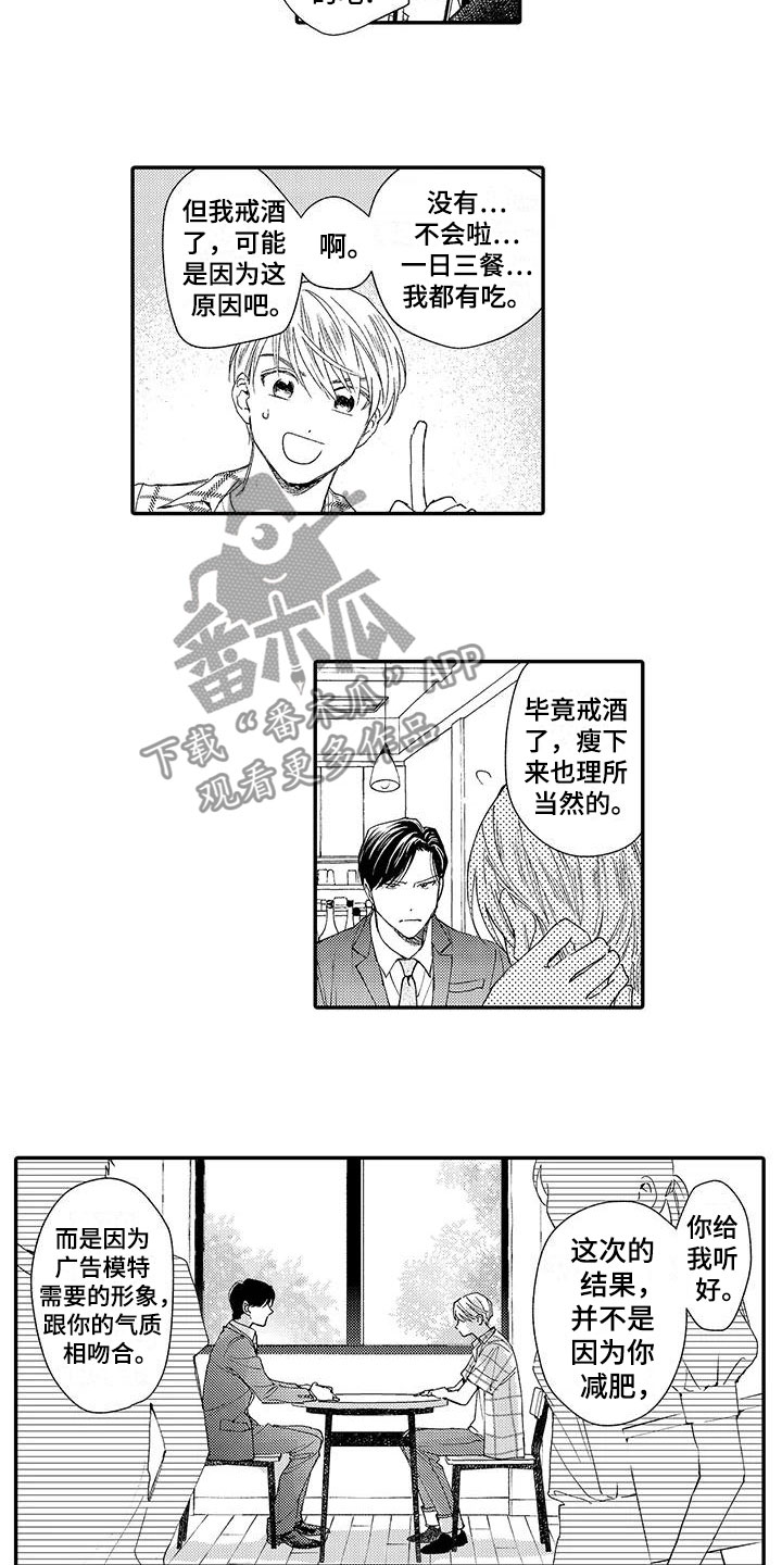 模特守则漫画,第5章：晕倒1图