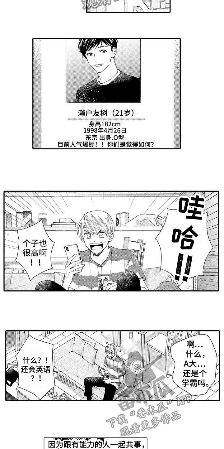 模特须知漫画,第4章：竞争1图