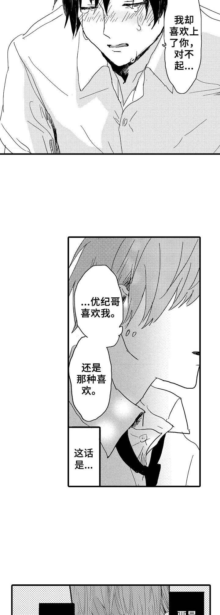 要哥哥亲亲漫画,第29章：心声1图