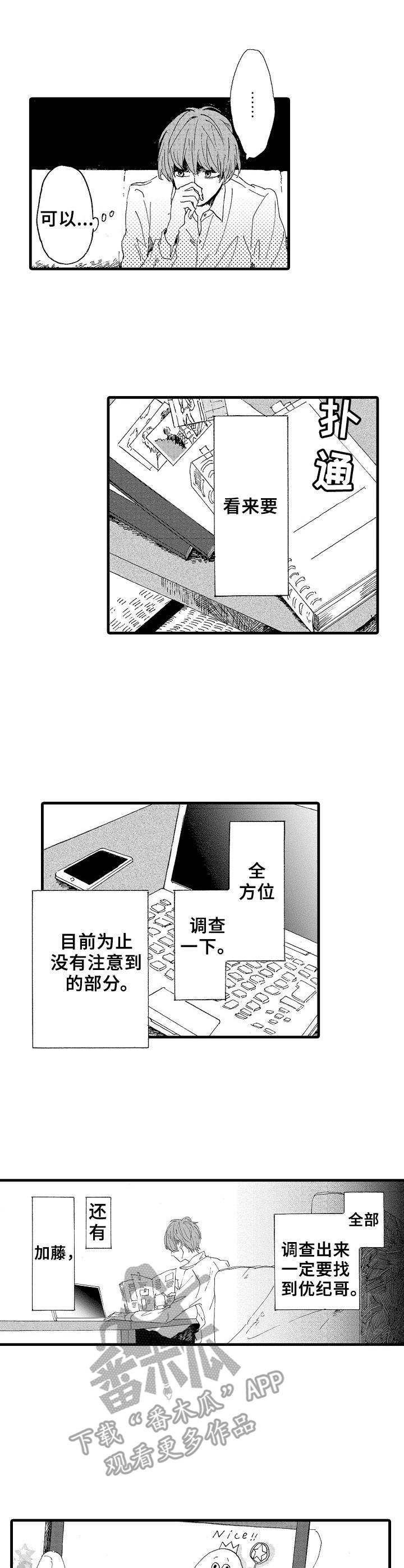 要哥哥亲亲漫画,第13章：调查1图