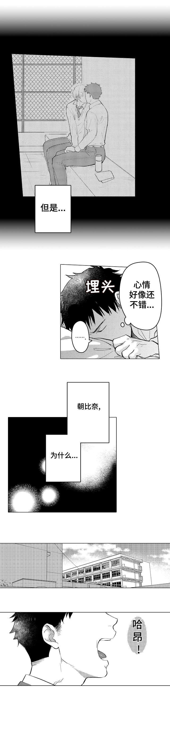 爱恋吻戏漫画,第6章：怎么面对2图