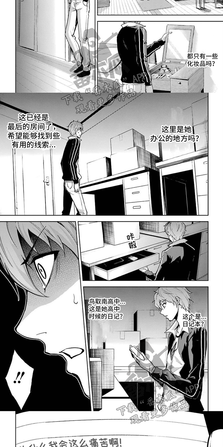 现实恋爱游戏奇遇记漫画,第17章：日记2图