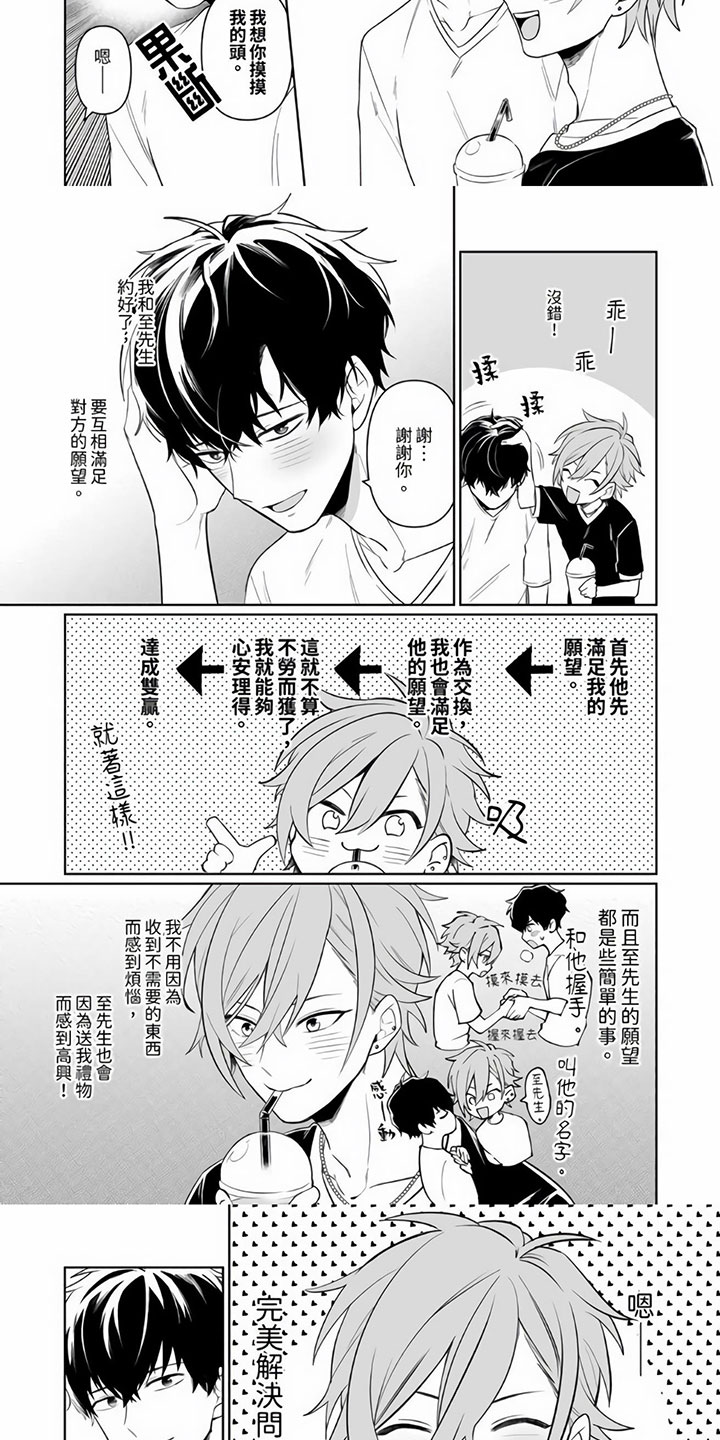 辣妹男孩漫画,第2章：不妙的愿望1图