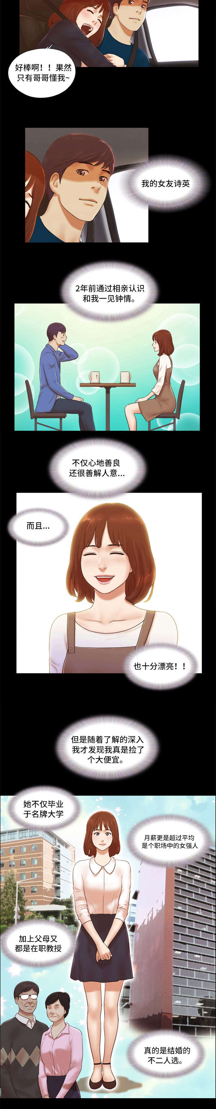 游戏对象漫画,第1章：初恋2图