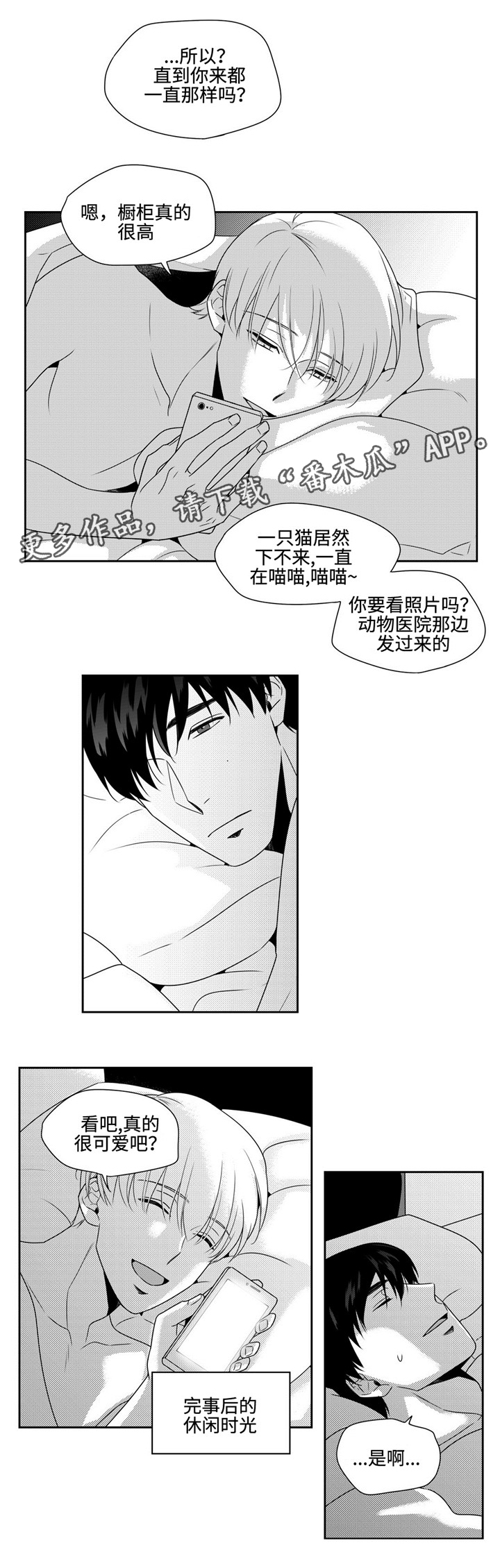 去向牌软件漫画,第24章：重回日常1图