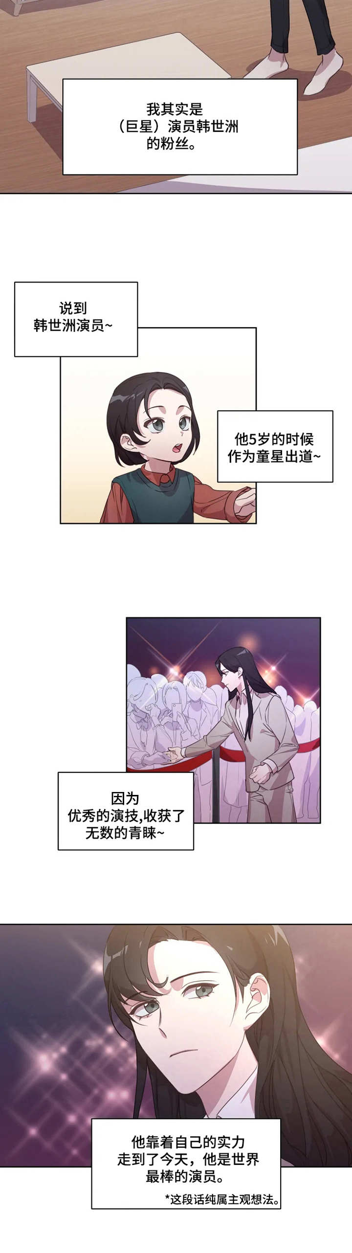 他的另一面漫画,第1章：偶像1图