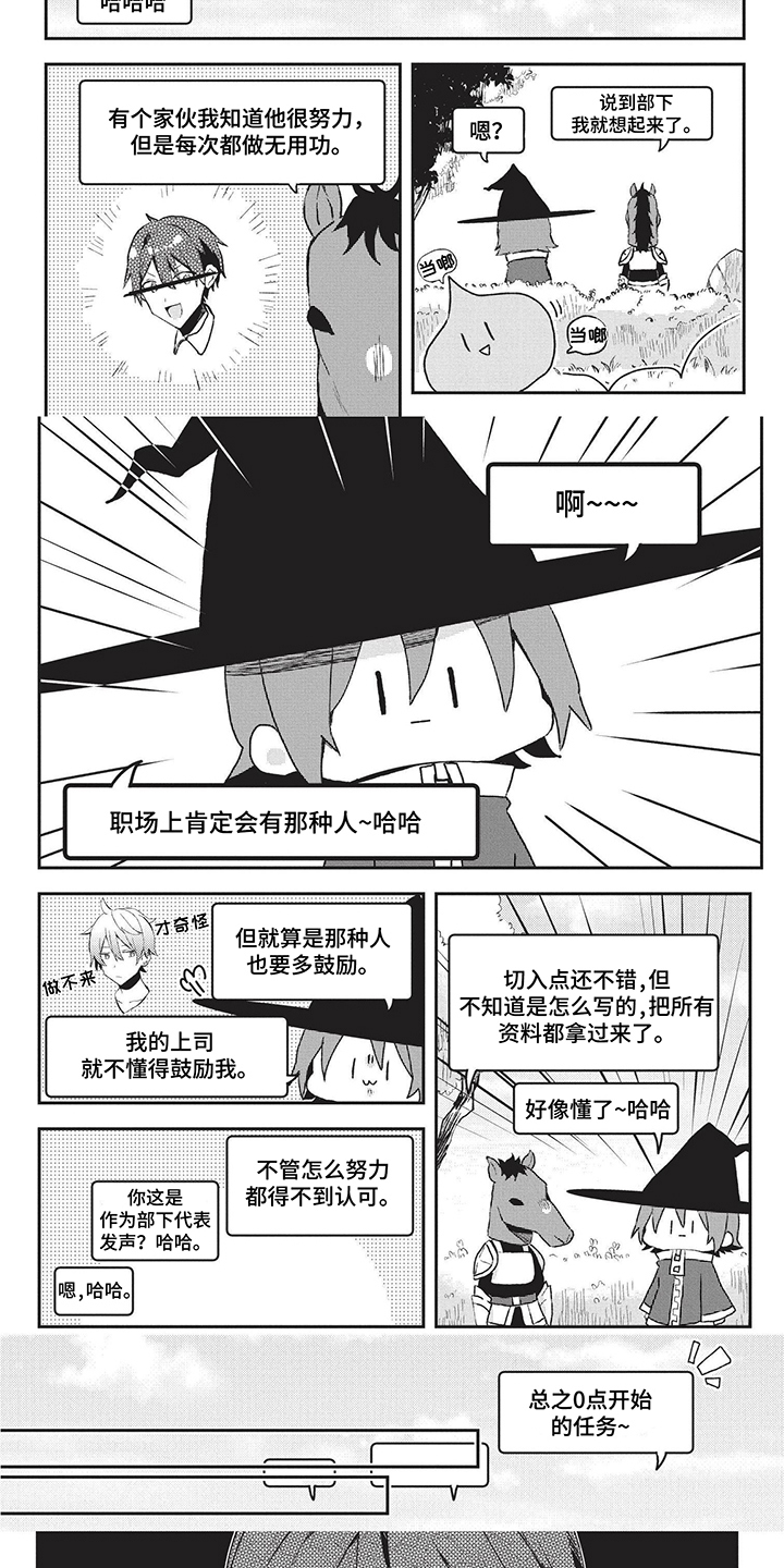 动漫游戏里的魔王漫画,第1章：严厉上司1图