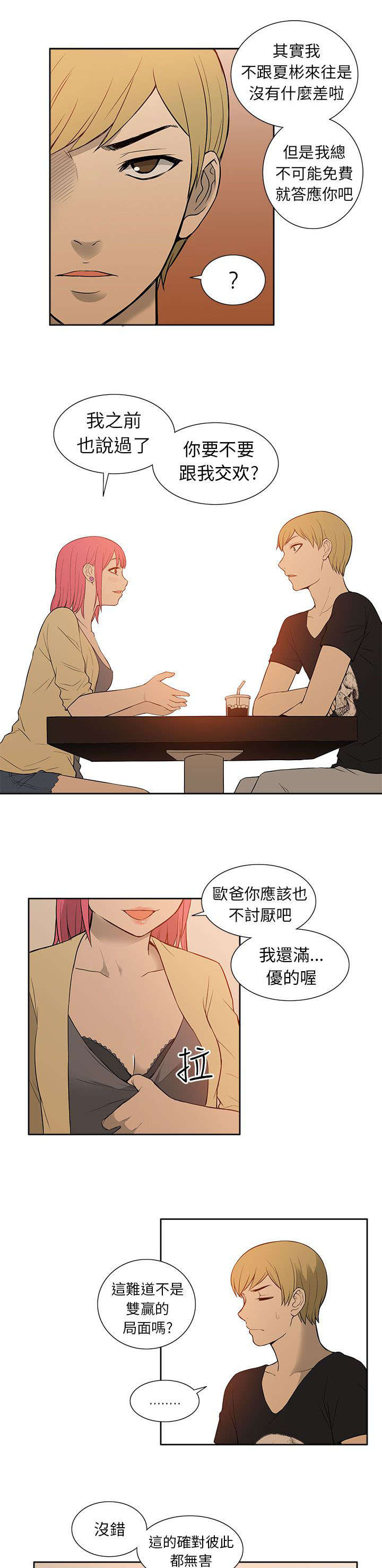 交易不可能三角漫画,第41章：对峙1图