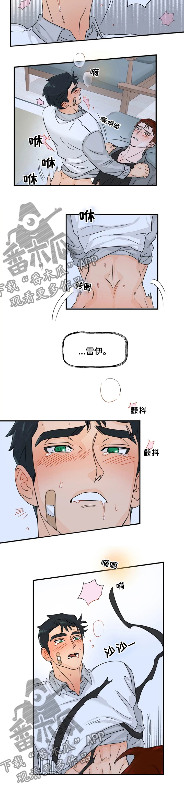 雷伊的身份是什么漫画,第35章：不要勉强2图