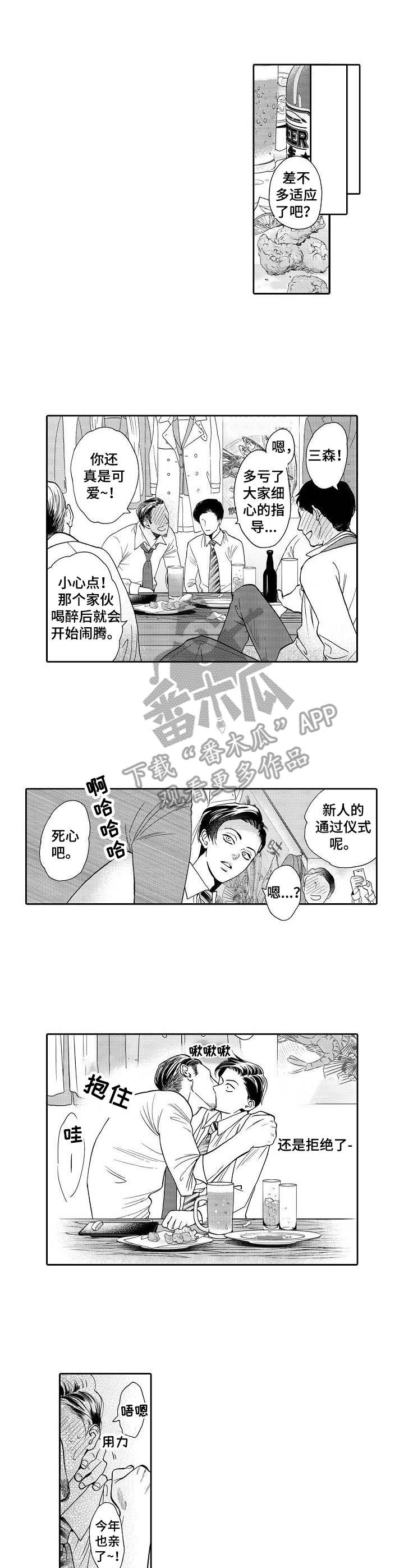 三森的口腔漫画,第3章：阴影1图