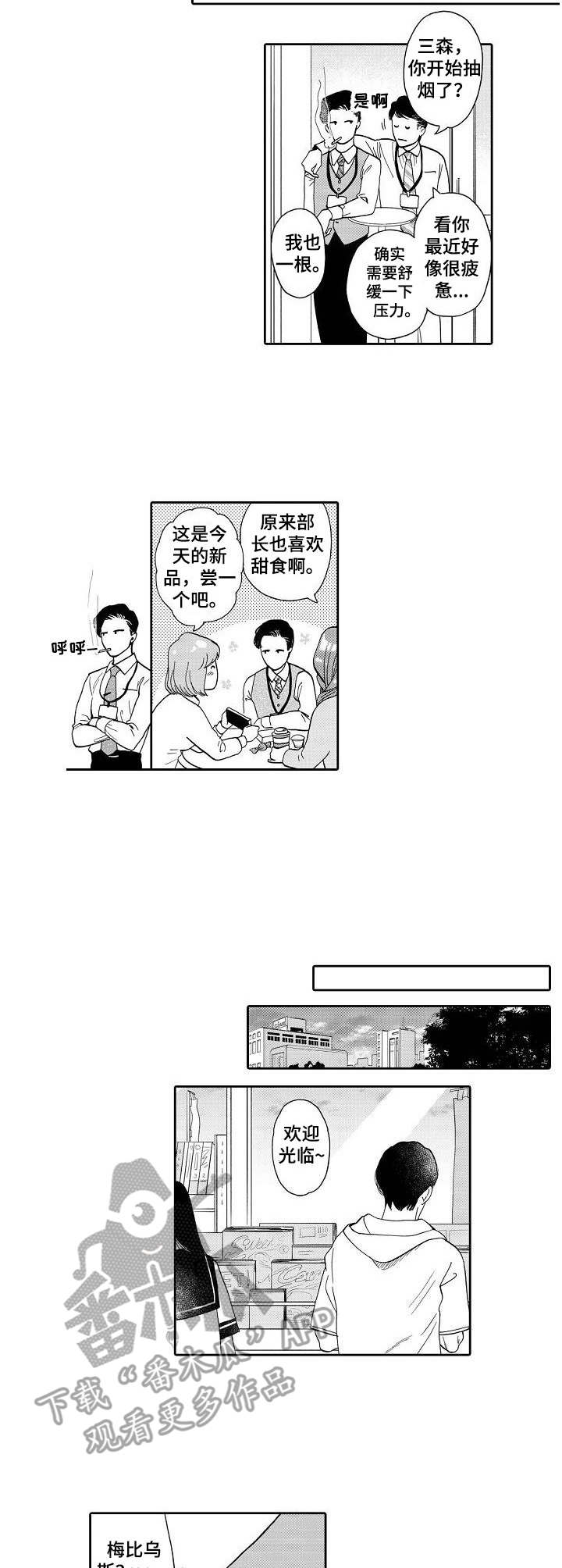 三森的口腔免费阅读漫画,第6章：换个地方2图