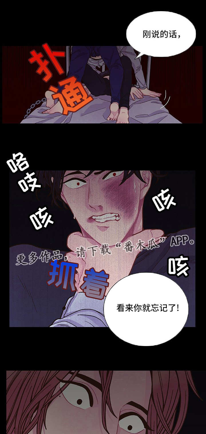 囚禁之馆芝莉背面漫画,第13章：乖乖听话1图