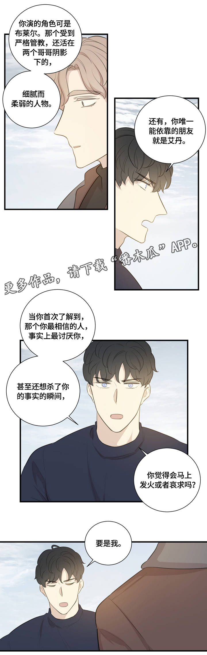 真假颠倒漫画,第9章：指导1图