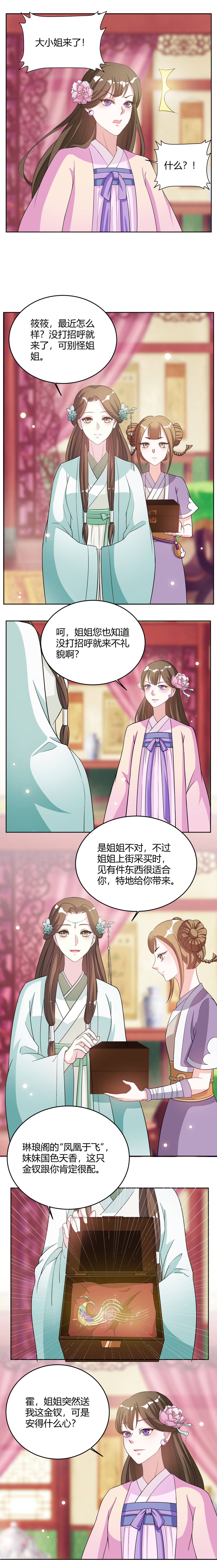 六宫风华小说下载漫画,第27章：姐姐这是安的什么心？1图