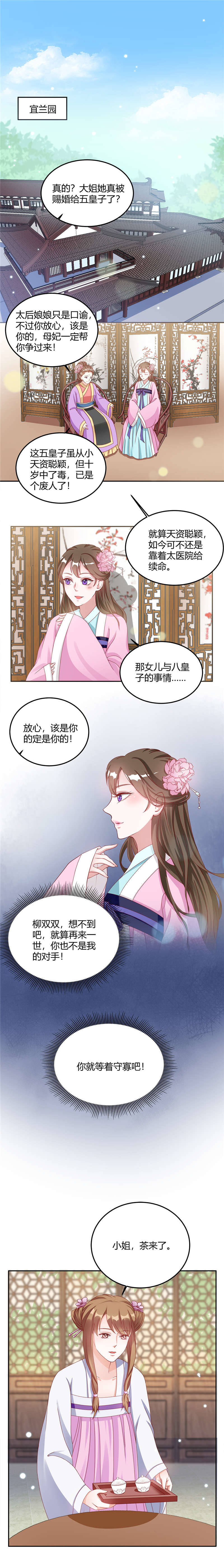 六宫风华漫画,第10章：自有打算2图