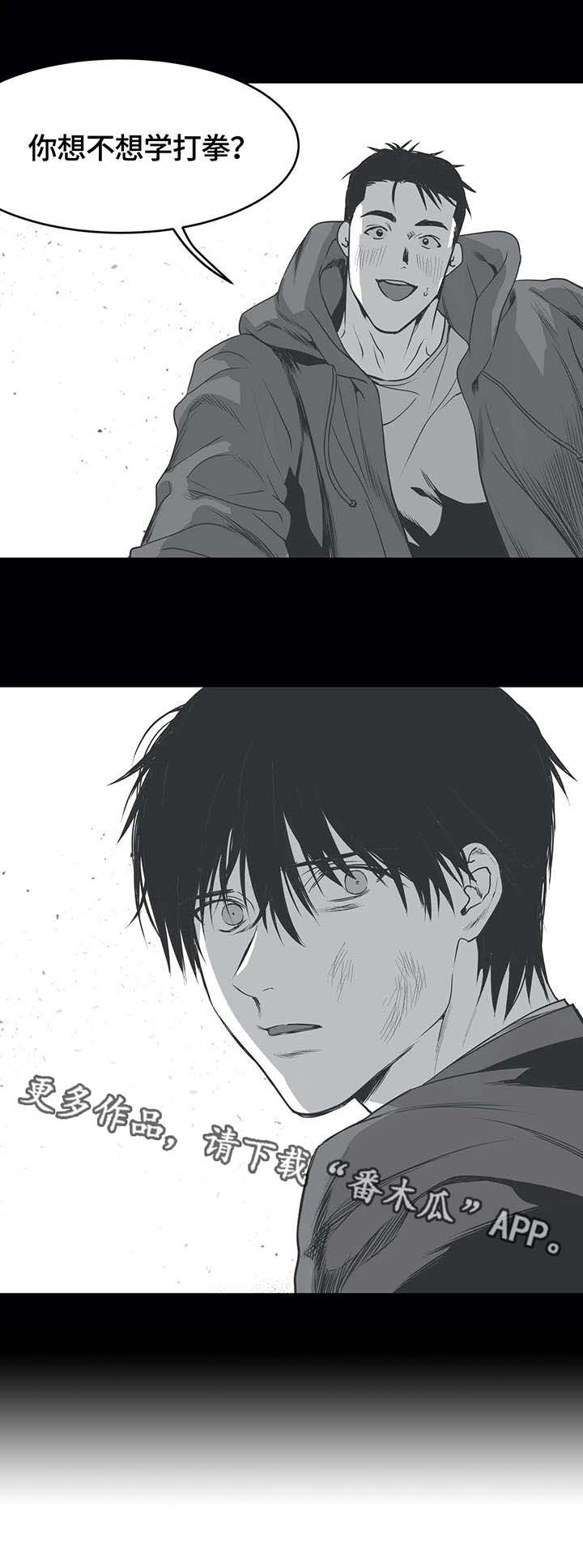 拳击手漫画,第6章：挣扎1图
