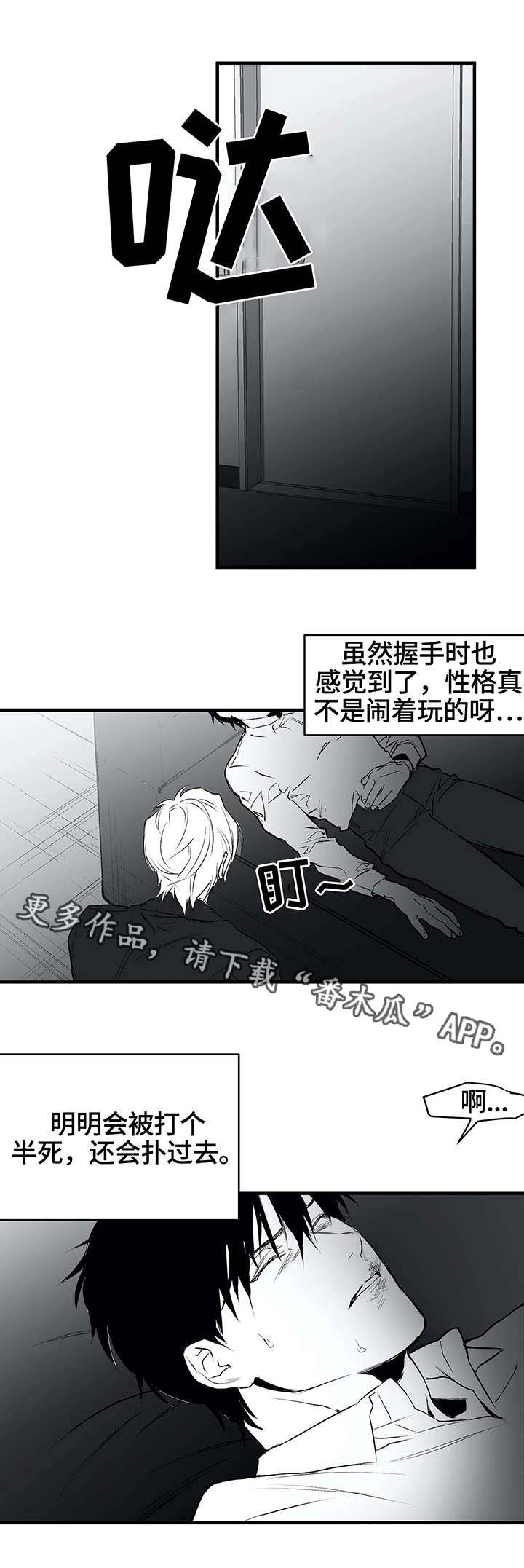 拳击手漫画,第12章：凶狠2图