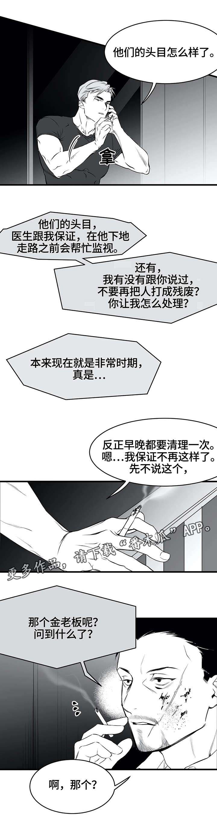 拳击手漫画,第17章：八卦1图