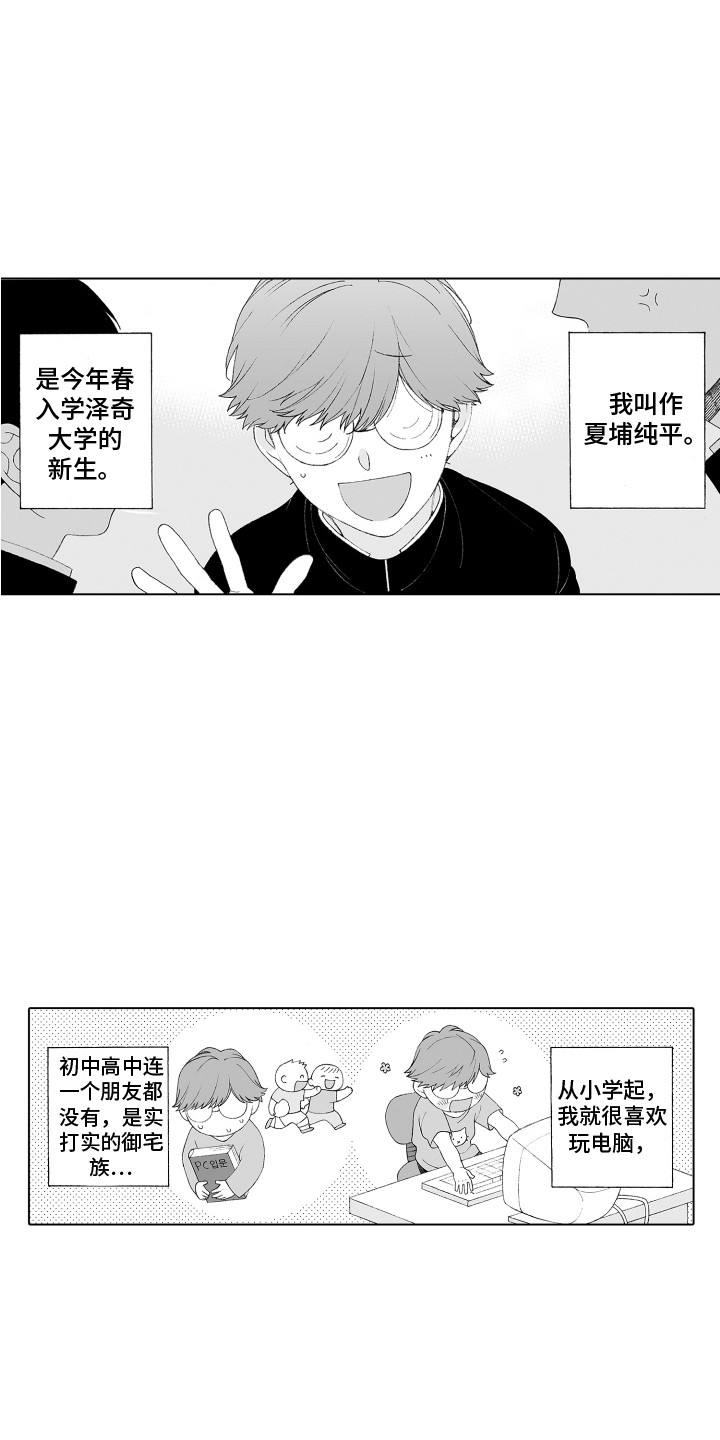 美丽世界喜游戏漫画,第2章：社团危机2图