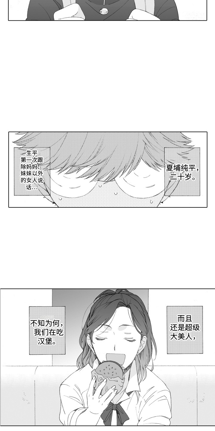 美丽遇见图片漫画,第17章：认识你2图