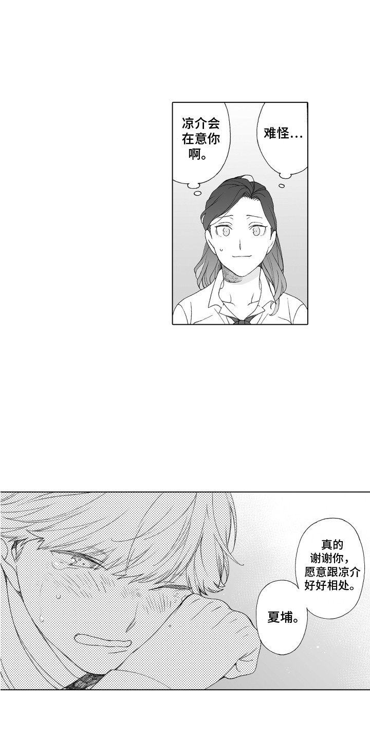 最美丽不过遇见你免费观看漫画,第19章：很感动2图