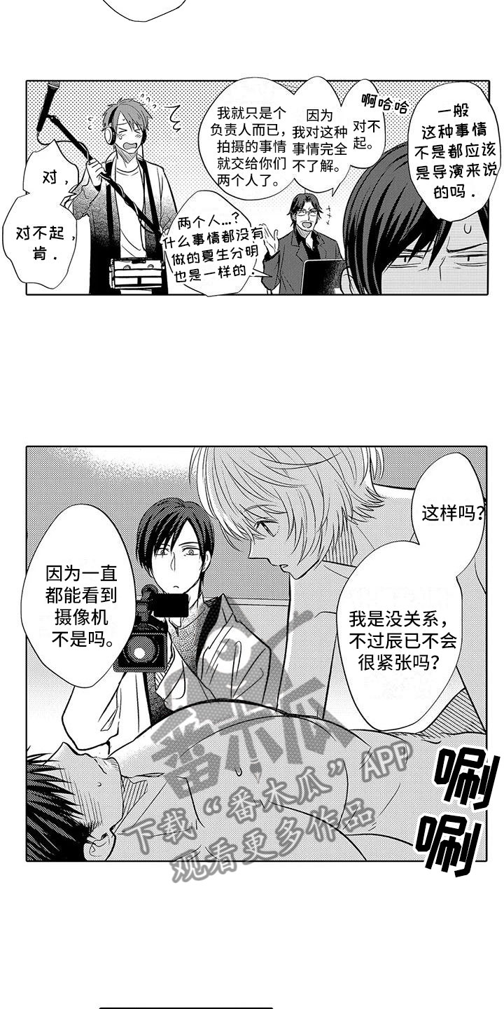 美丽相约漫画,第29章：开始拍摄2图