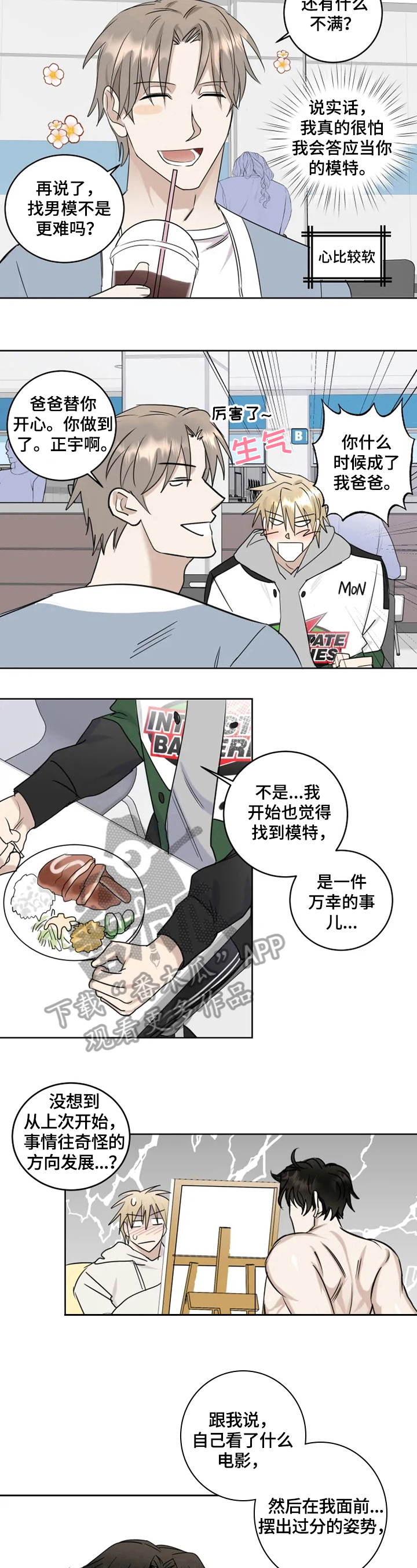 专属护肤品漫画,第18章：猜测2图