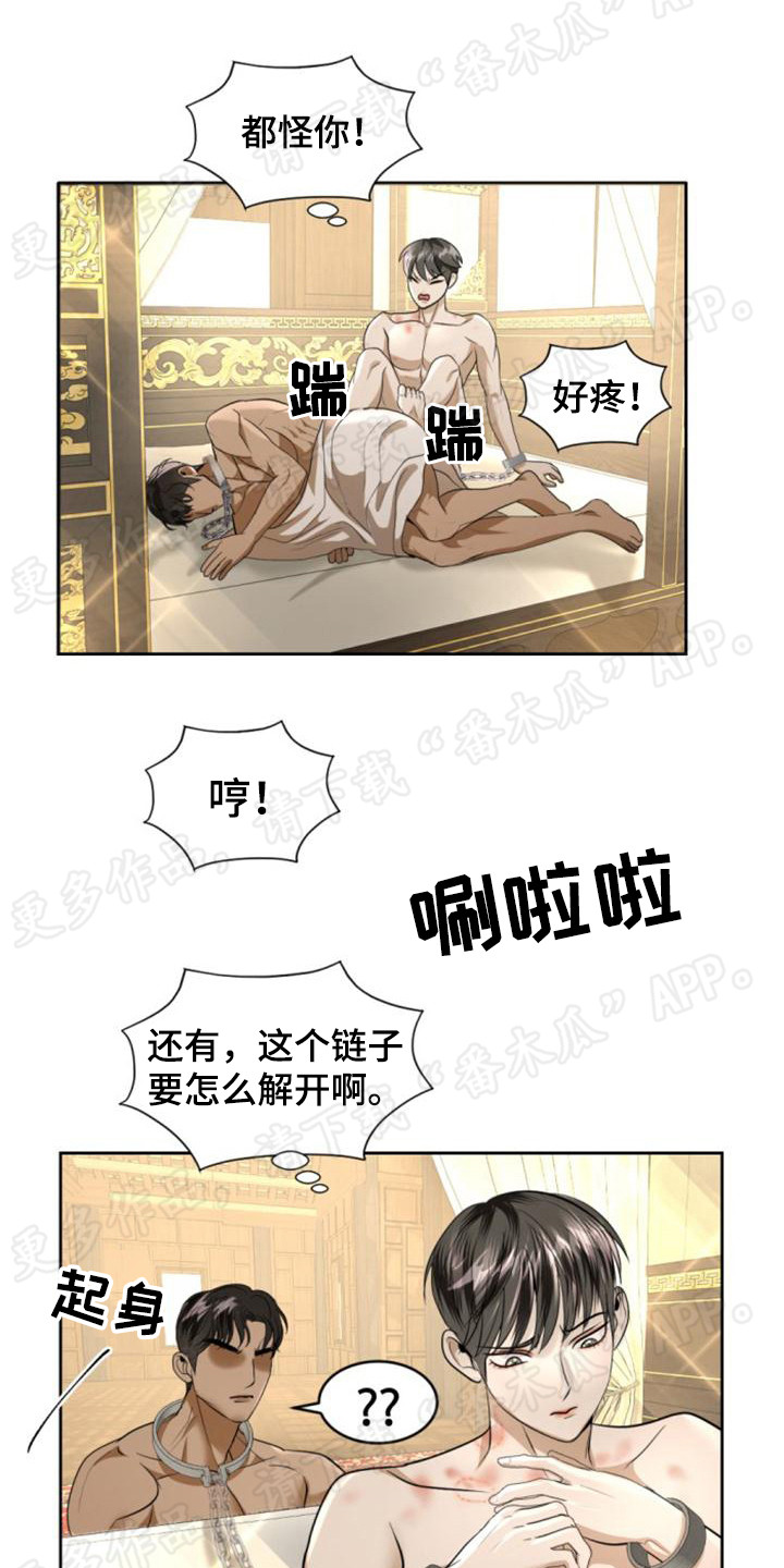 暹罗最美的少爷漫画,第74章：感到疑惑1图