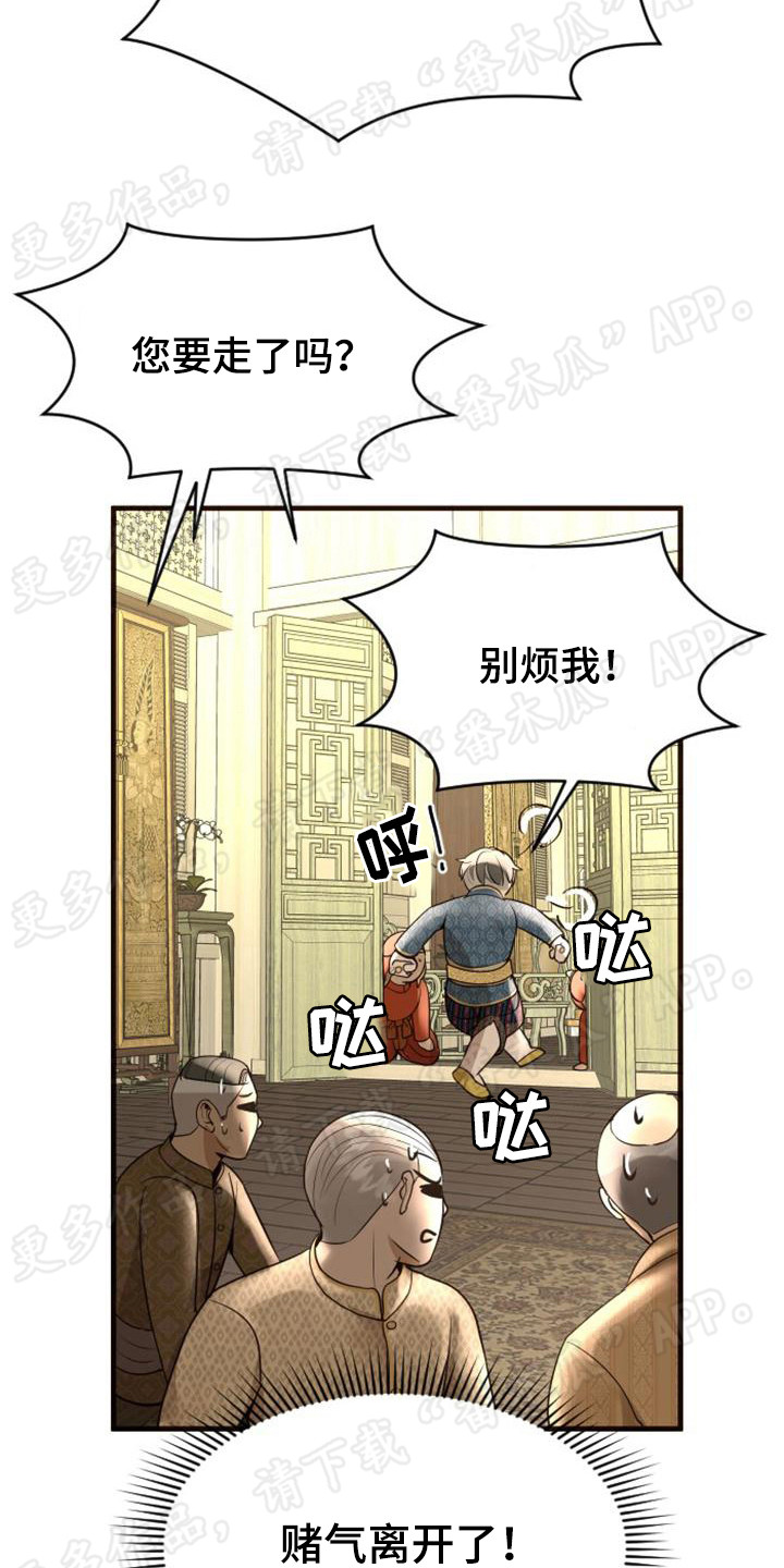 暹罗最美的少爷txt漫画,第13章：强行带走2图