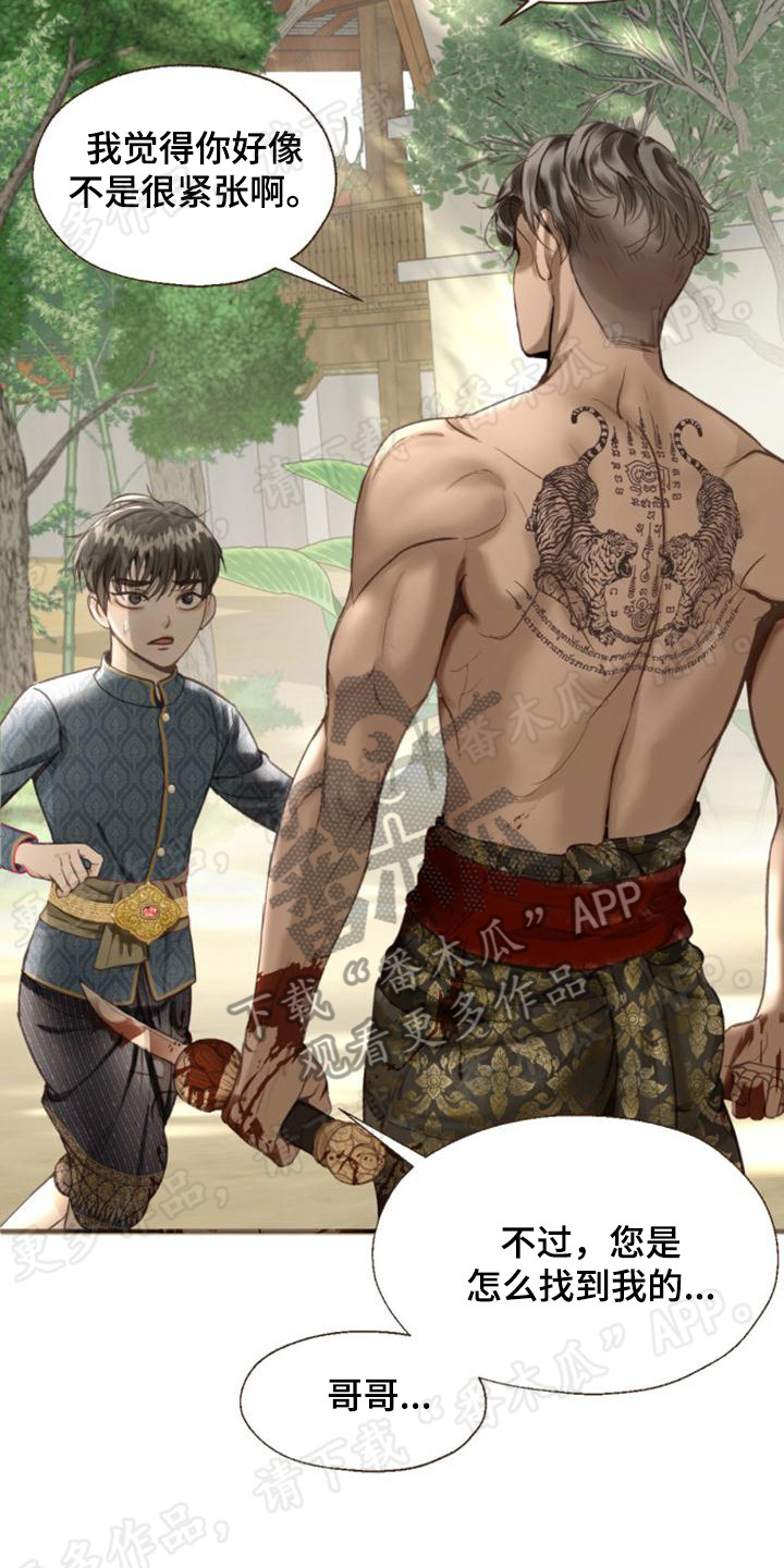 暹罗最美的少爷漫画,第8章：得救了2图