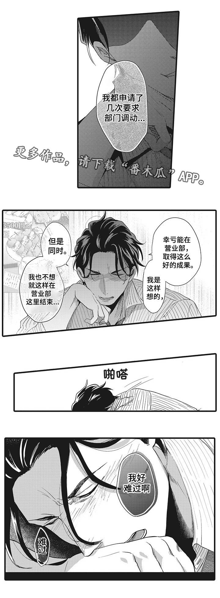 职场fm漫画,第7章：情难自禁1图