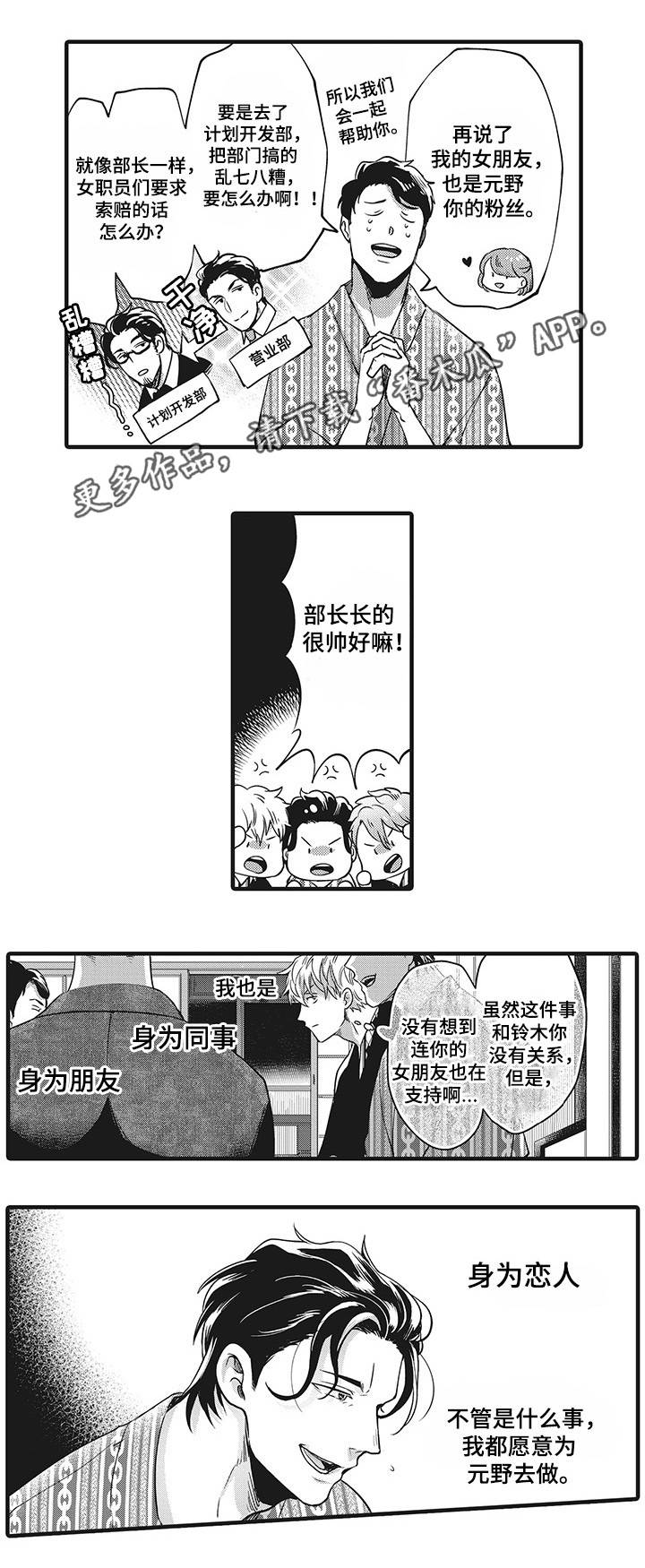 职场丽人限定版漫画,第8章：竞争对手1图