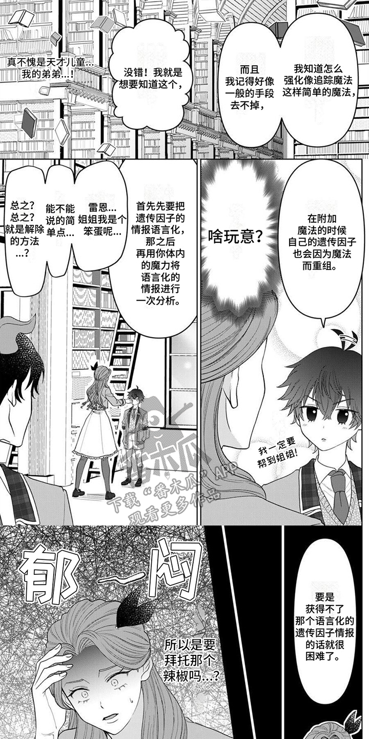 反派千金大小姐漫画漫画,第10章：解除魔法1图