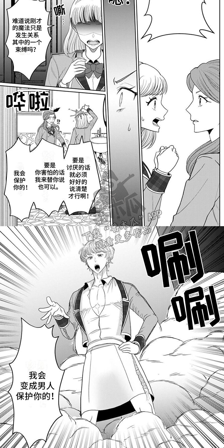 反派千金大小姐漫画漫画,第11章：变身  1图