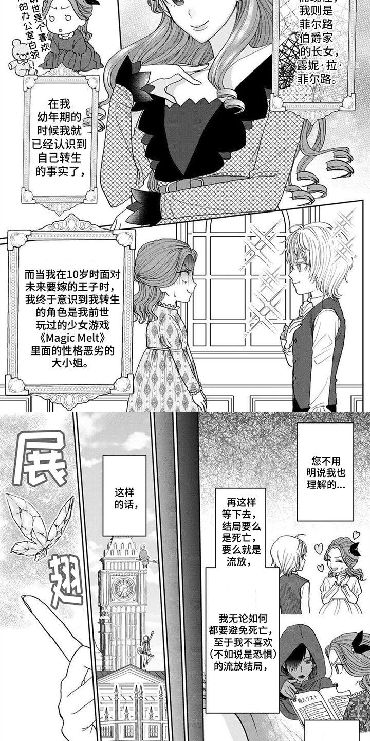 反派千金等级99漫画免费观看漫画,第1章：恶役千金2图