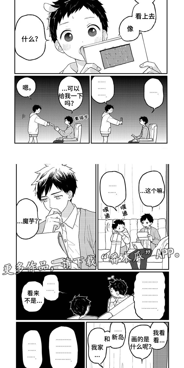 温馨的家漫画,第36章：画画2图