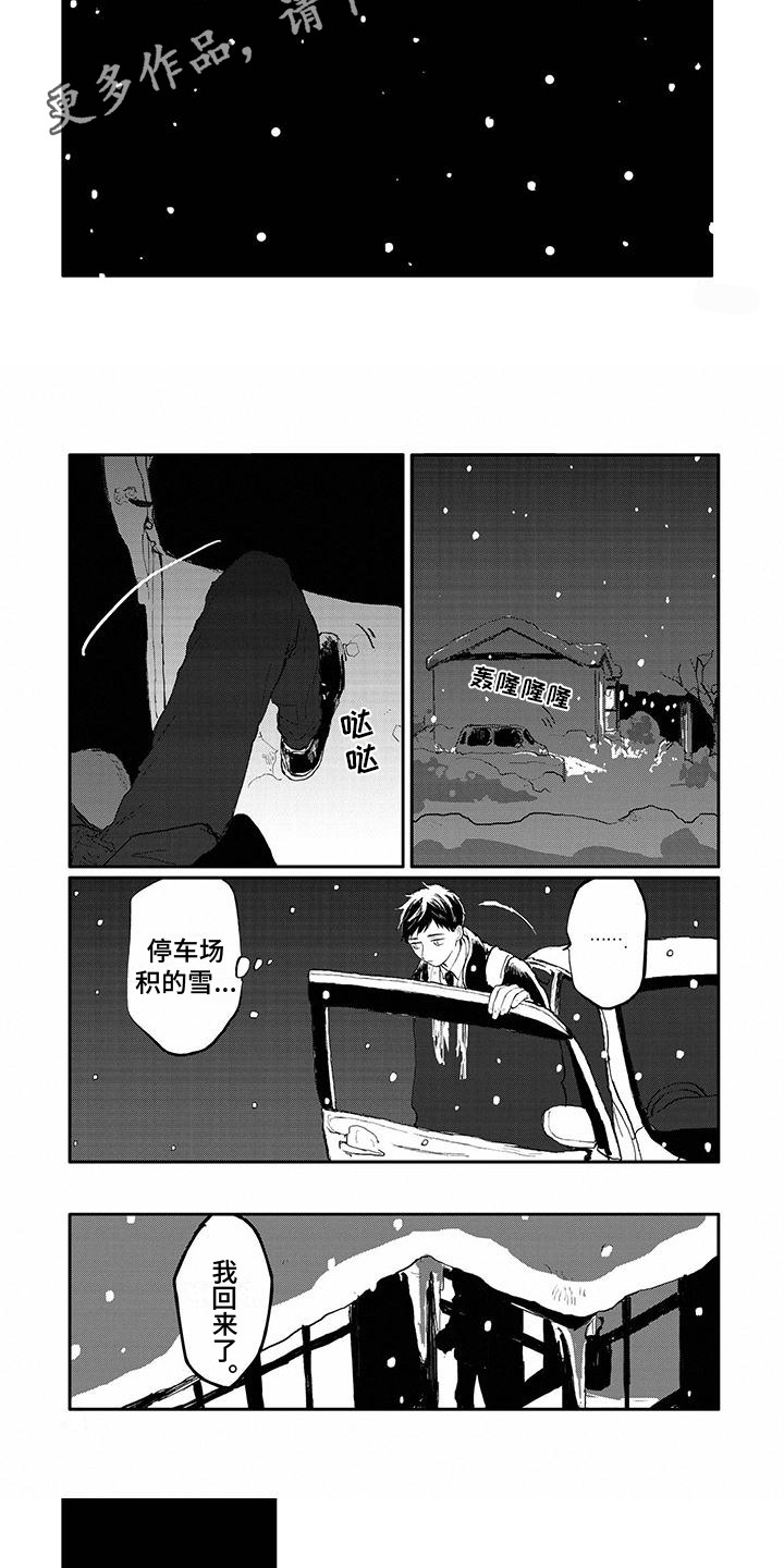 温馨的家漫画,第4章：积雪1图