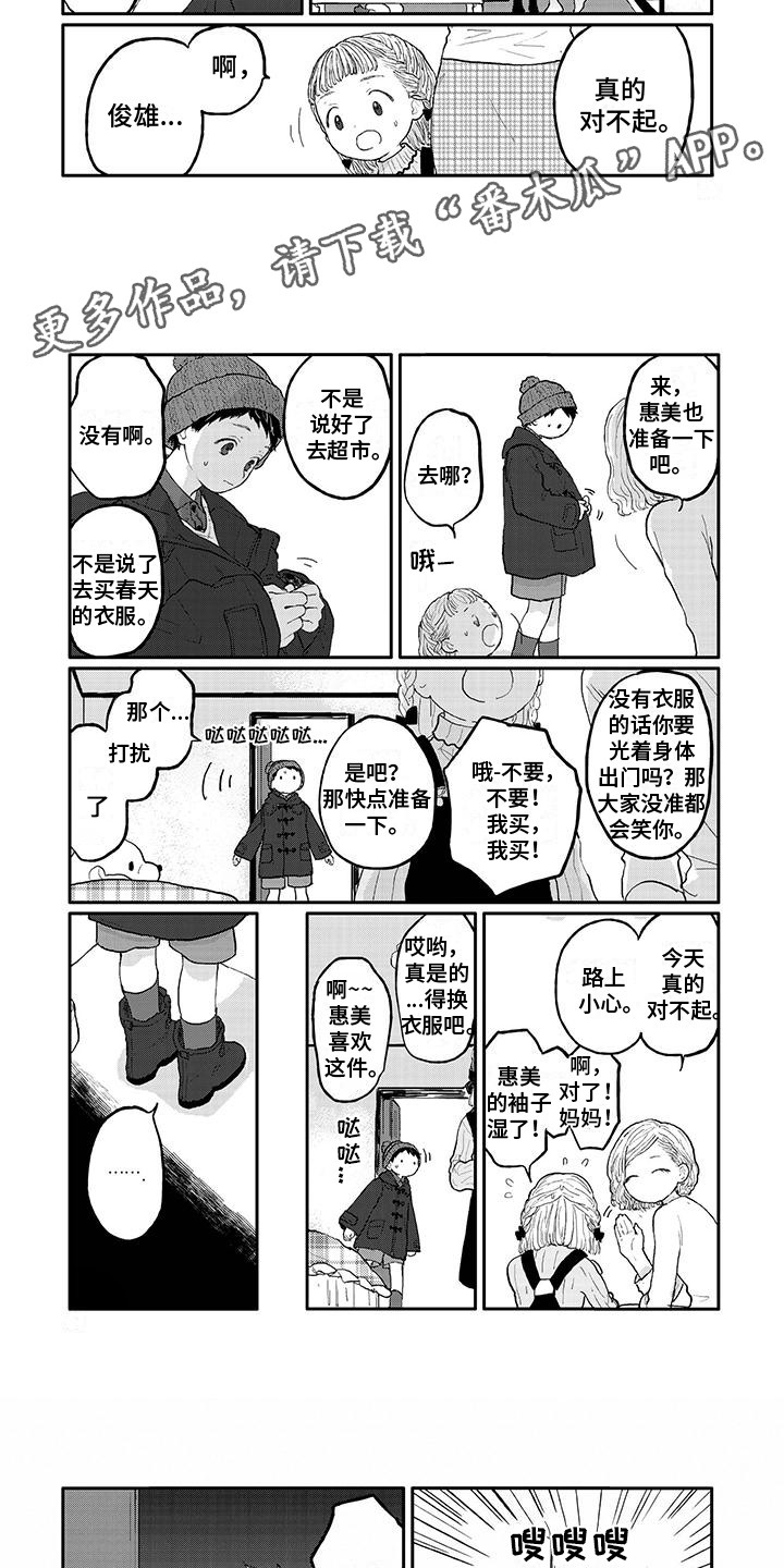 温馨的家漫画,第6章：慌张1图