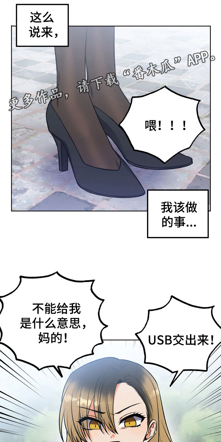 U盘连接安卓手机漫画,第19章：必须见面1图