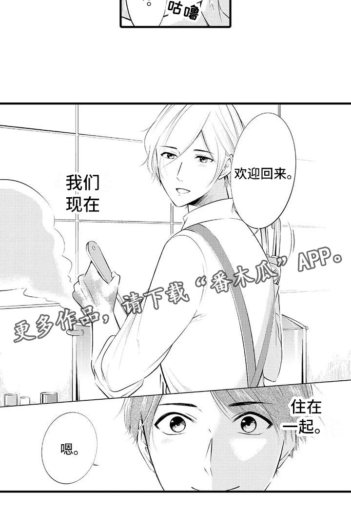 癫狂梦醒汤和血府逐瘀汤有啥区别漫画,第21章：同居的日子1图