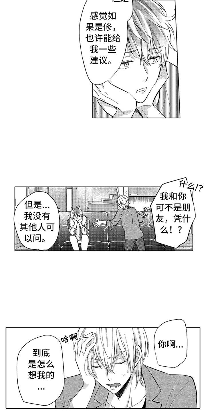 偶像暗恋漫画,第12章：咨询2图