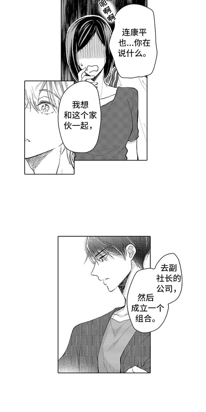 偶像暗恋女团漫画,第2章：跳槽2图