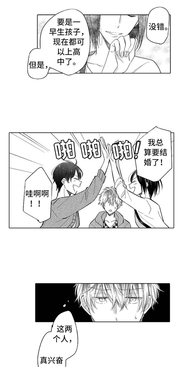 偶像暗恋漫画,第14章：官宣1图