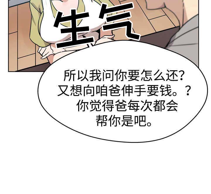 焦点话题漫画,第4章：卡债1图