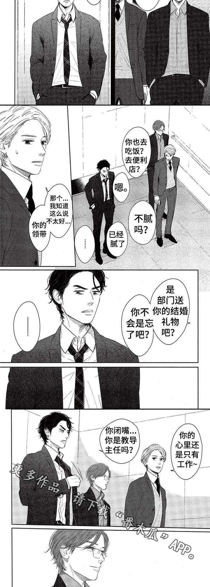 欢喜对手漫画,第4章：领带2图