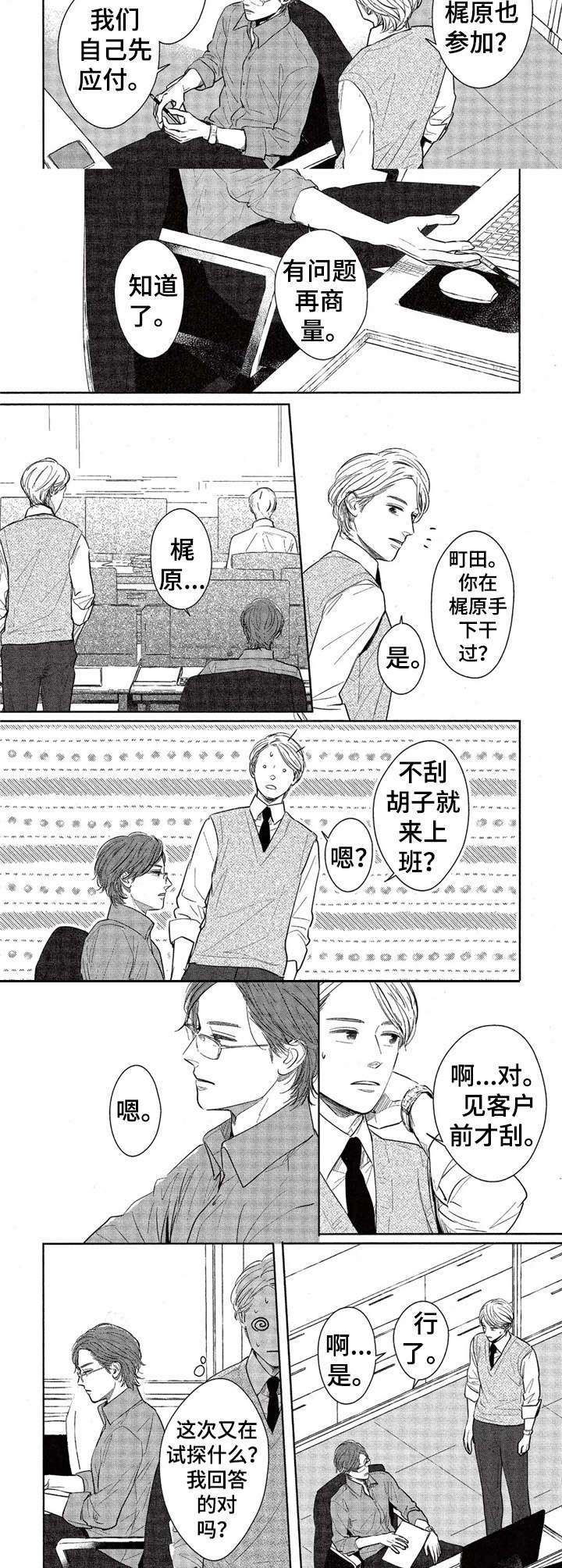 欢喜对手漫画,第4章：领带2图